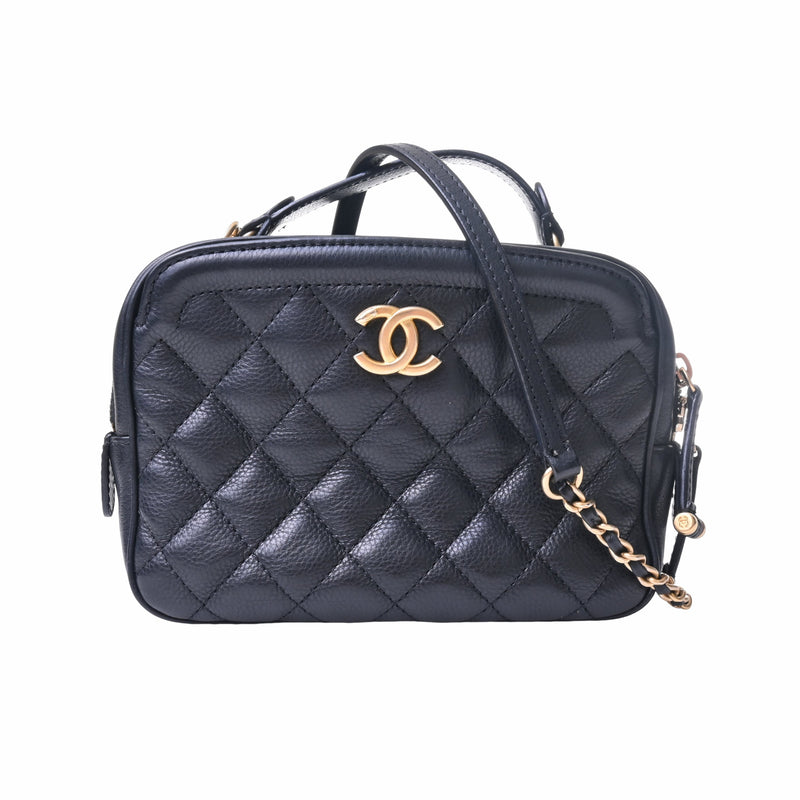 Chanel matelasse 26th vanity 2way shoulder bag