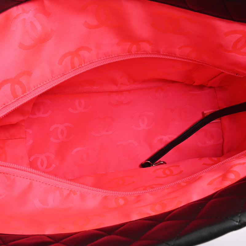 Leather Cambon Coco Mark Tote Bag