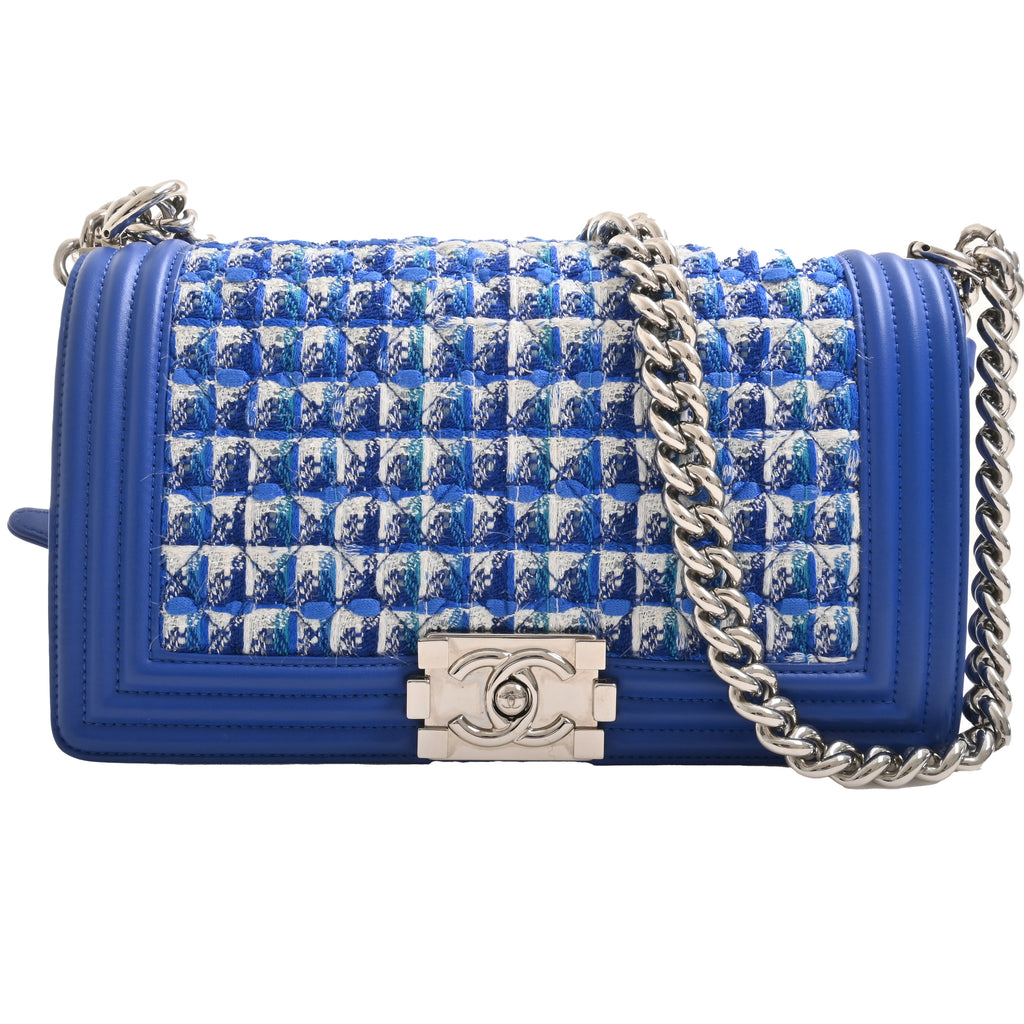 CHANEL ボーイシャネル ツイード ブルー – co&co