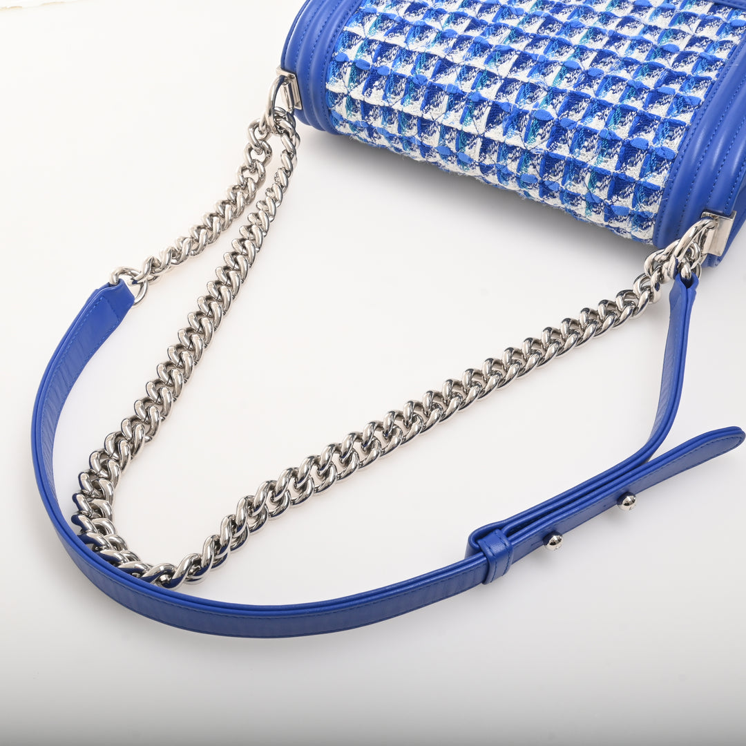 直営店◆送料込【CHANEL】24SS パンツ ツイード ネイビーブルー 直営店◇送料込【CHANEL】24SS パンツ ツイード ネイビーブルー