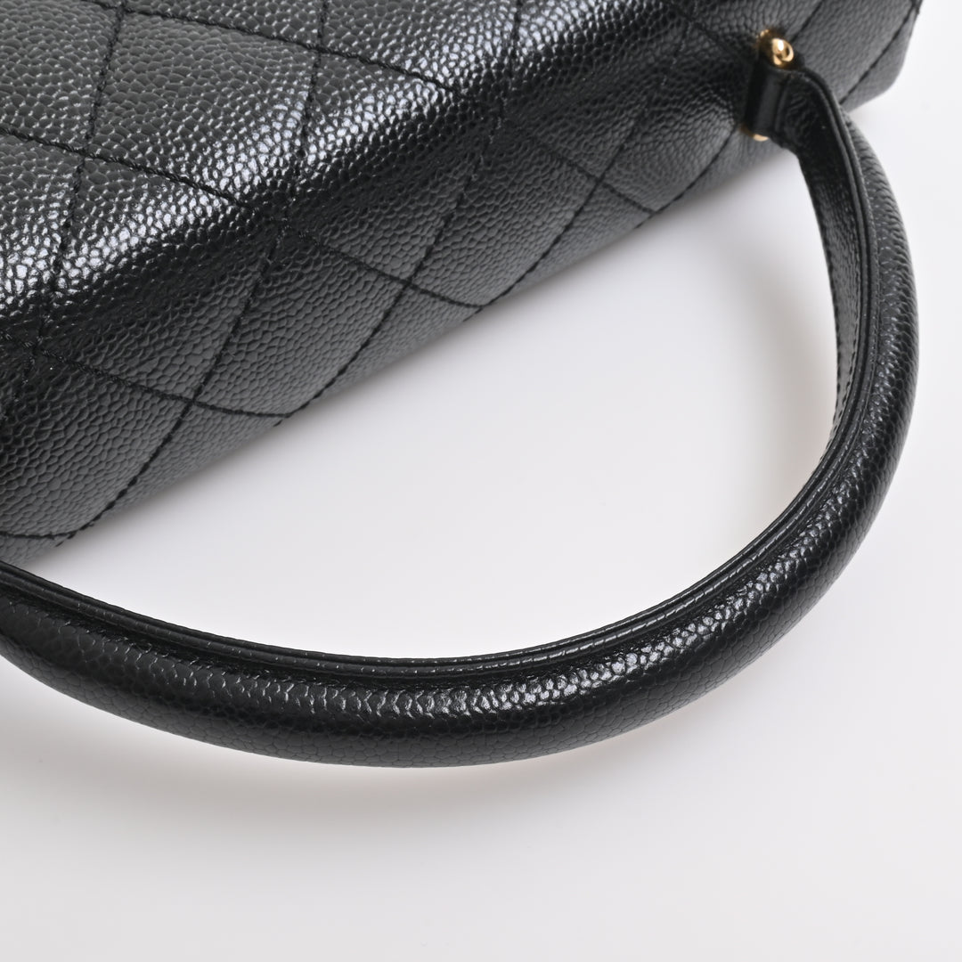 【チェーンハンドルがお洒落☆】CHANEL Kelly ショルダーバッグ 210.jpg