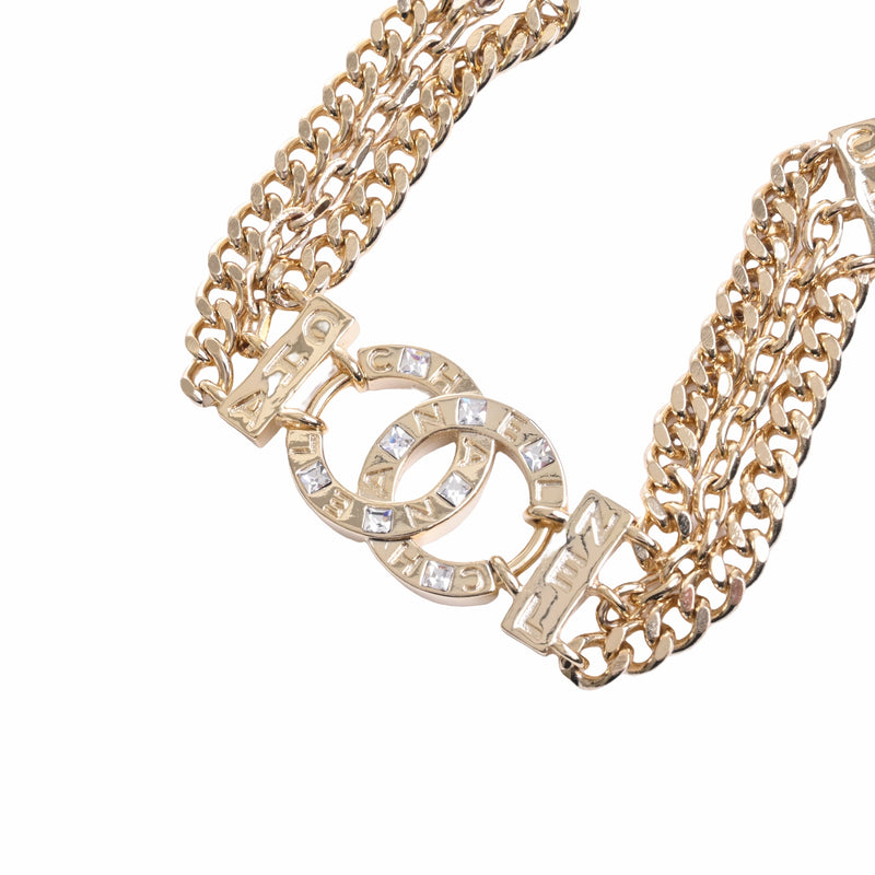 CHANEL Rhinestone/Bracelet SV Coco L21 6 AB (with box)