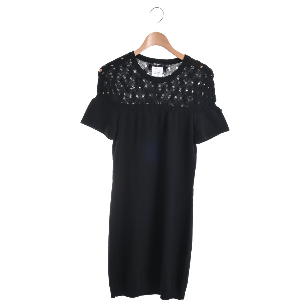 ワンピース CHANEL 07P COCO MARC BORDER ONE PIECE silver-polyamide-chanel-