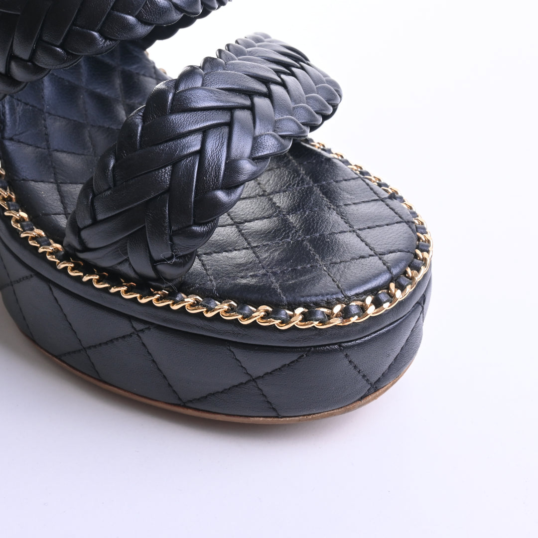 【新品未使用】CHANEL マトラッセ　オープントゥ　サンダル 2760.jpg