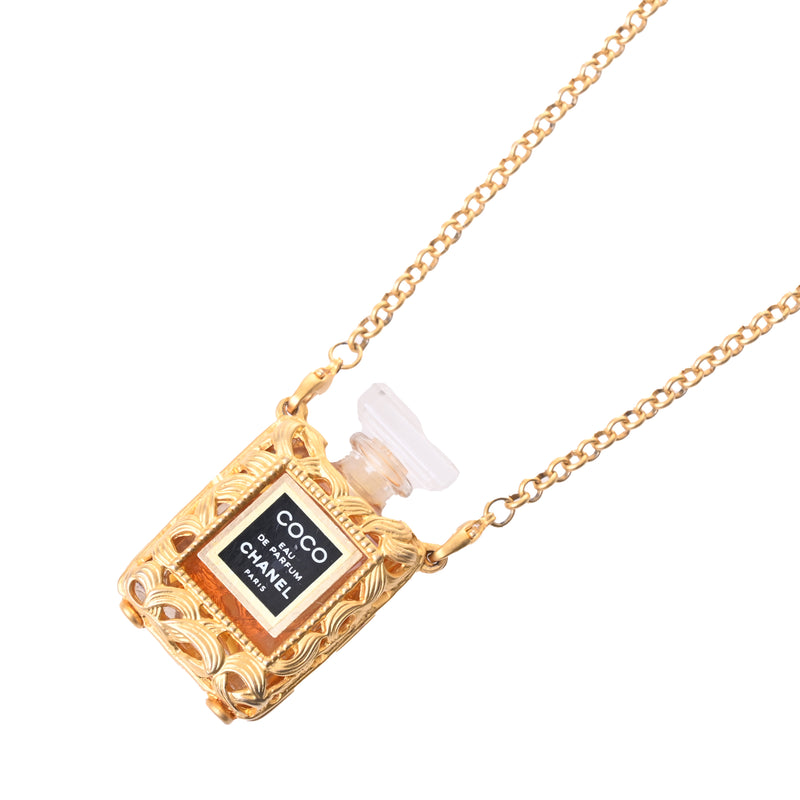 CHANEL perfume bottle necklace necklace