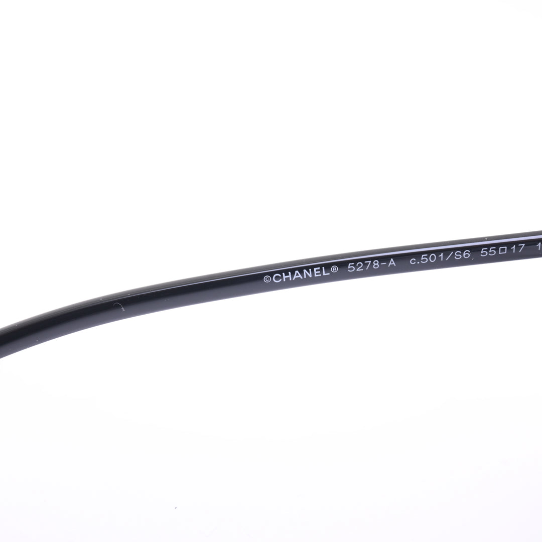シャネル サングラス 黒 55□17 5278-A 箱・ケース・クロス – co&co
