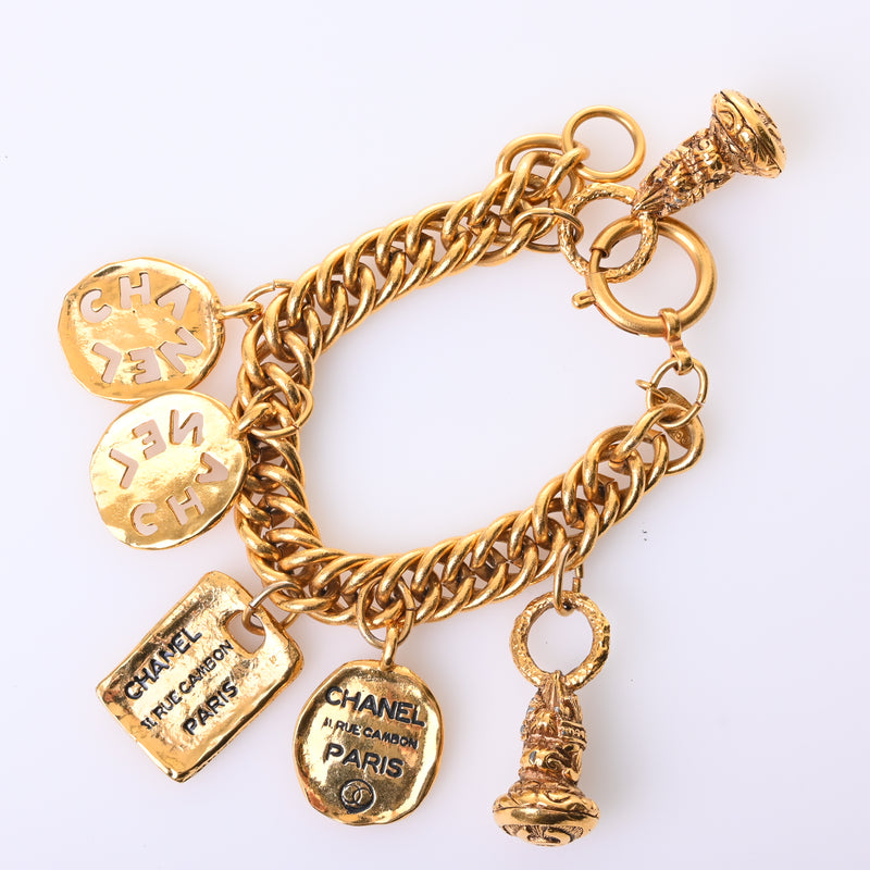 CHANEL accessories bell bracelet bracelet bangle
