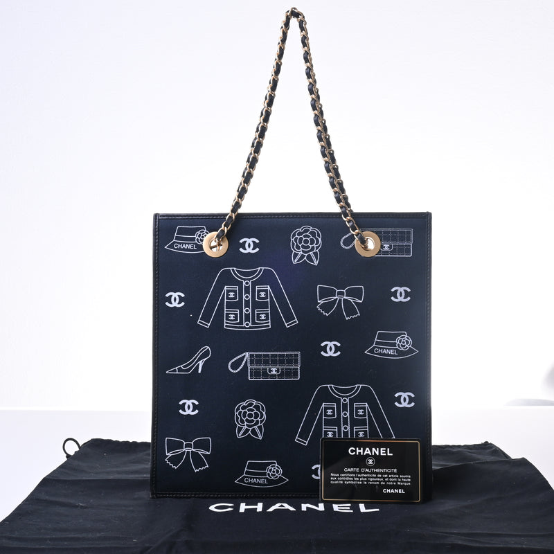 CHANEL Chain Tote Bag 7878072