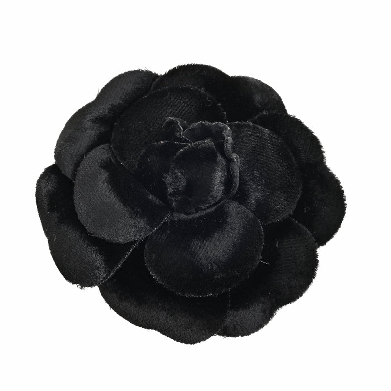 CHANEL [CHANEL] camellia corsage black
