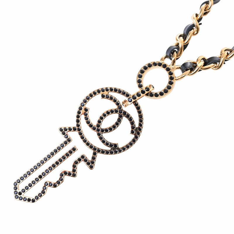 CHANEL Clothing Accessory Necklace/Black/B17A (Accessories: Box)