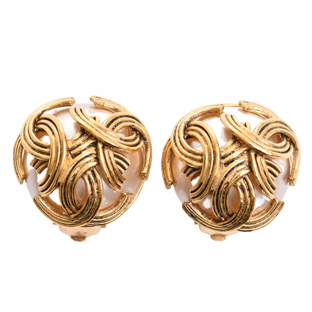 シャネル トリプルココ イヤリングパール – co&co 