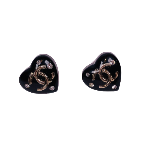 CHANEL Chanel heart earrings