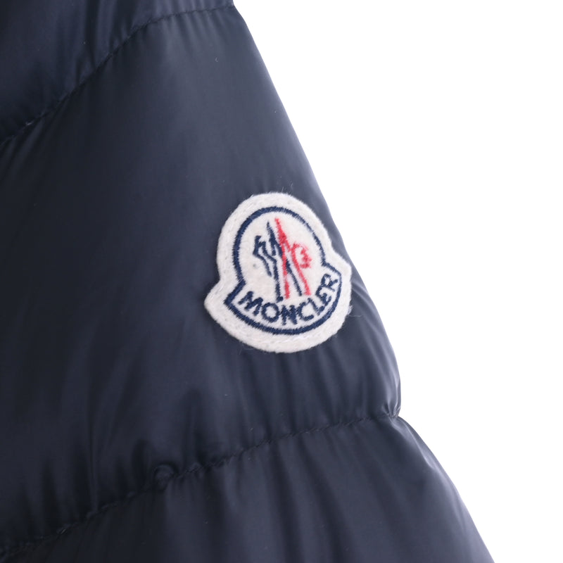 Down Jacket/Coat MONCLER Outerwear 0 Used Torsi Black Cuff Dirt Front Dirt Peeling Plating