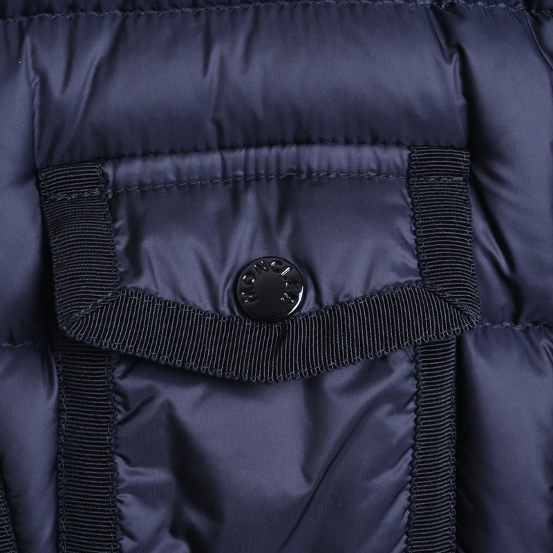 MONCLER DOWN JACKET WITH FUR