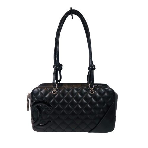 CHANEL Chanel cambon handbag black